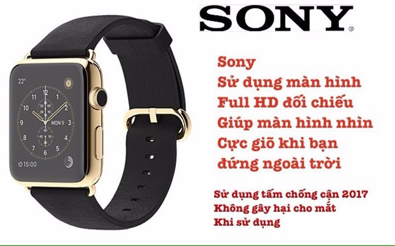 Điện thoại phổ thông đồng hồ thông minh SONY. mã TSN02 9