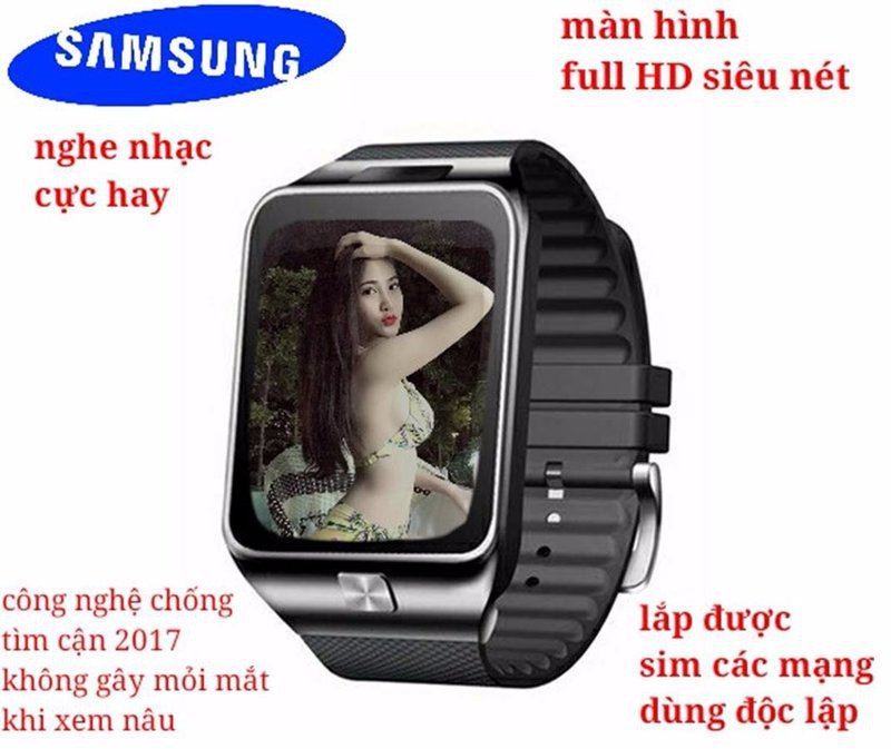 điện thoại đồng hồ SAMSUNG. siêu nét mã SS-HD07 5