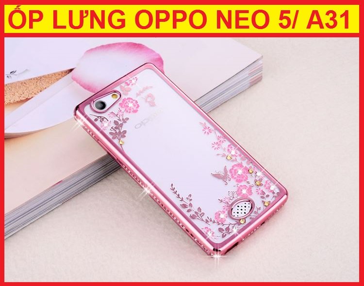 Ốp lưng Oppo A31  (Hoa Đá - 24) (Ảnh 1)