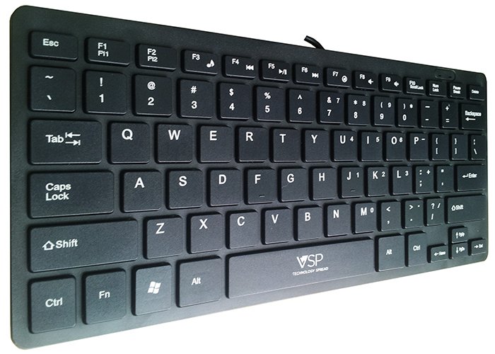 Bàn phím mini Vision V688 (Đen) (Ảnh 1)
