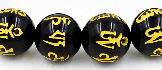 Vòng chuỗi thạch anh phật chú cẩn tỳ hưu 14 ly TH25 (Ảnh 3)