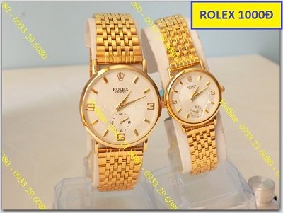 Đồng hồ cặp đôi Rolex 1000Đ