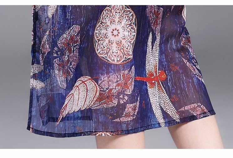 Đầm voan lót phi lụa DM253-size S-XL HÀNG NHẬP 6