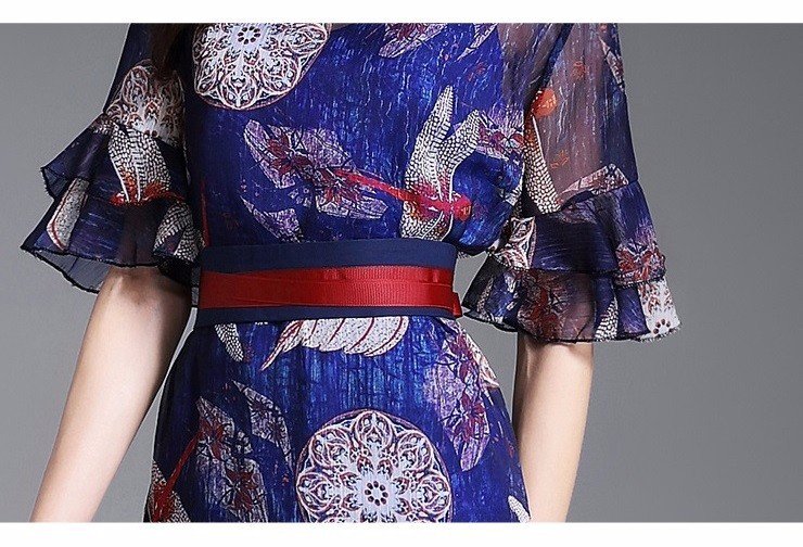 Đầm voan lót phi lụa DM253-size S-XL HÀNG NHẬP 7