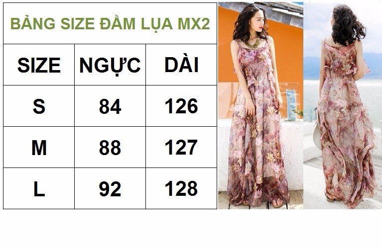 Đầm maxi MX2 size S-L (Ảnh 1)