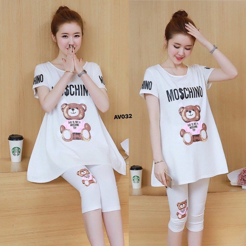 Set lửng in gấu AV032 (Ảnh 3)