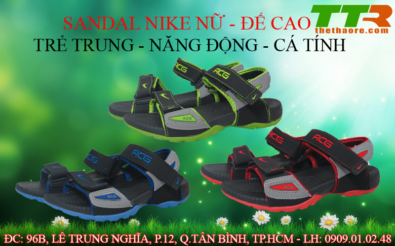 sandal nike nữ giá rẻ