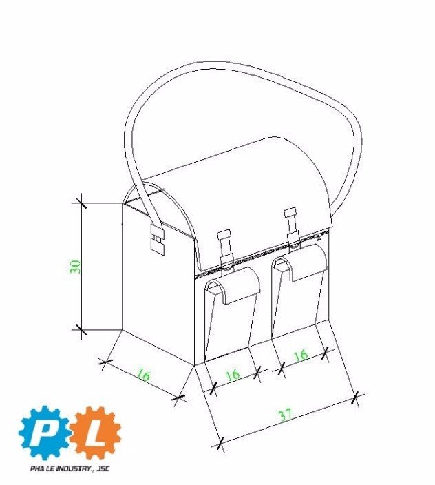 Túi đựng dụng cụ Phả Lê Pl08 (Ảnh 4)