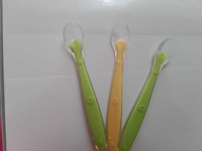 Thìa ăn dặm silicon cho bé (Ảnh 2)