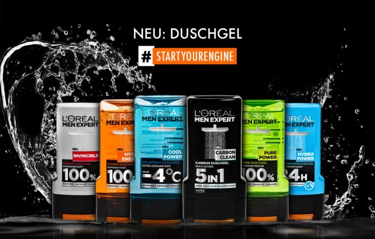 Sữa tắm L’ORÉAL 3 trong 1 dành cho Nam (L’ORÉAL Men Expert Dusche Hydra Energy) – Hàng xách tay HaberMart