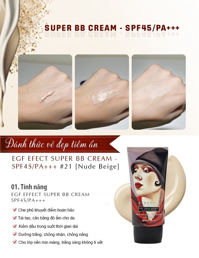 Kem Nền Aqua BB Cream #21 (Ảnh 1)