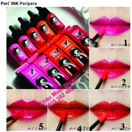 Son PERI’S INK – PERIPERA Hàn Quốc (Ảnh 5)