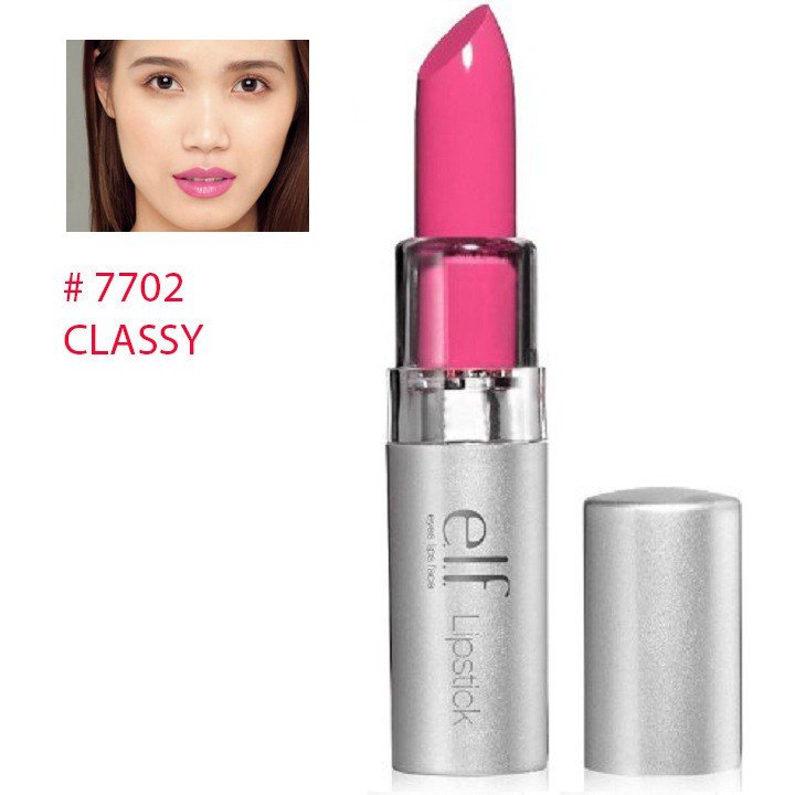 ELF Essential Lipstick 7702 Classy - Hồng (Ảnh 4)