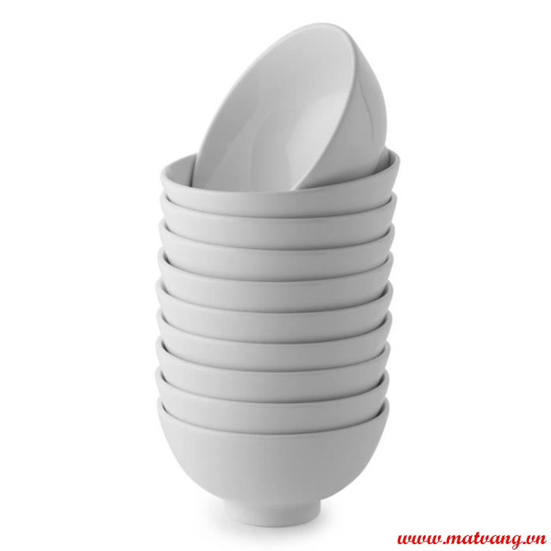 Chén sứ trắng (Ảnh 2)