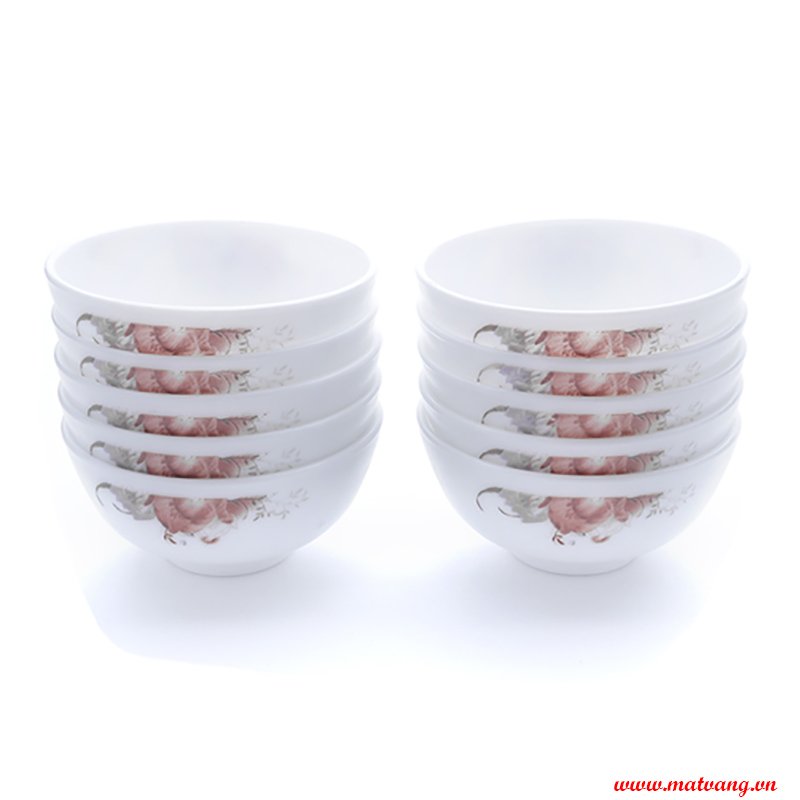 Bộ chén Opal 10 cái (Ảnh 2)