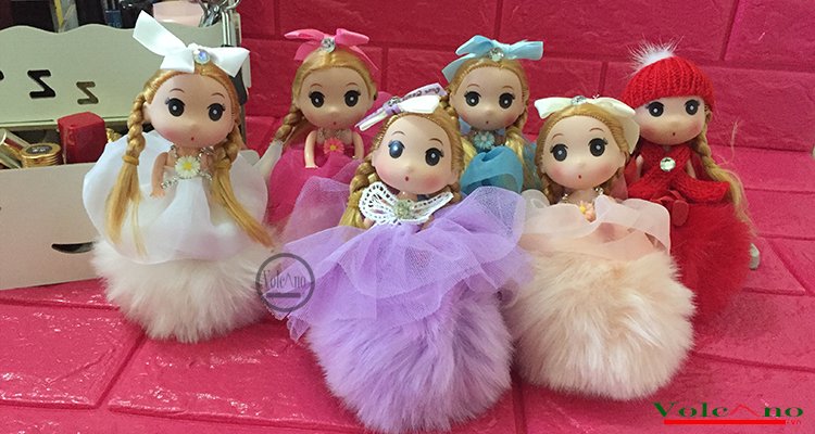 Móc khóa búp bê Chibi công chúa (Ảnh 1)