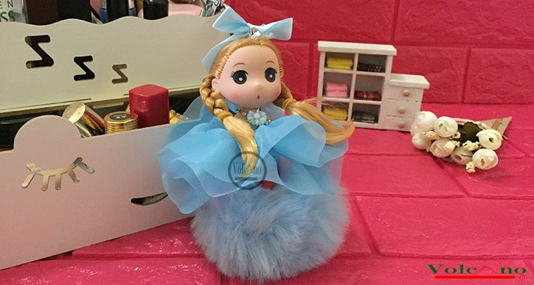 Móc khóa búp bê Chibi công chúa (Ảnh 4)