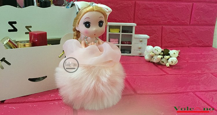 Móc khóa búp bê Chibi công chúa (Ảnh 7)