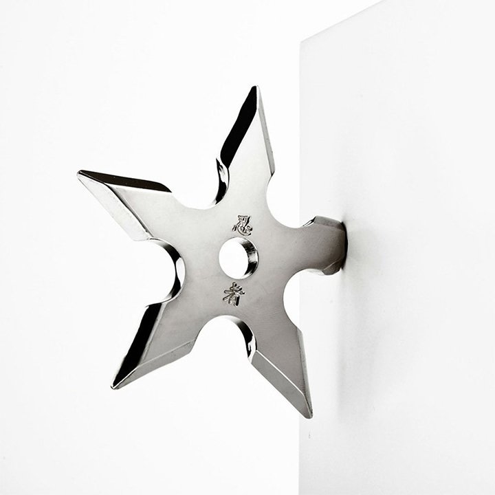 Móc treo hình Phi tiêu Ninja (Coat Hook) (Ảnh 2)