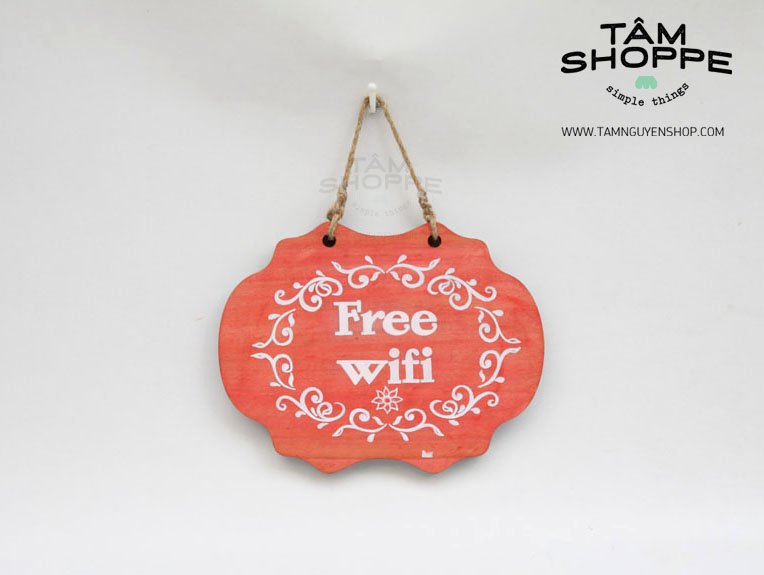 Bảng treo free wifi số 02 (Ảnh 7)