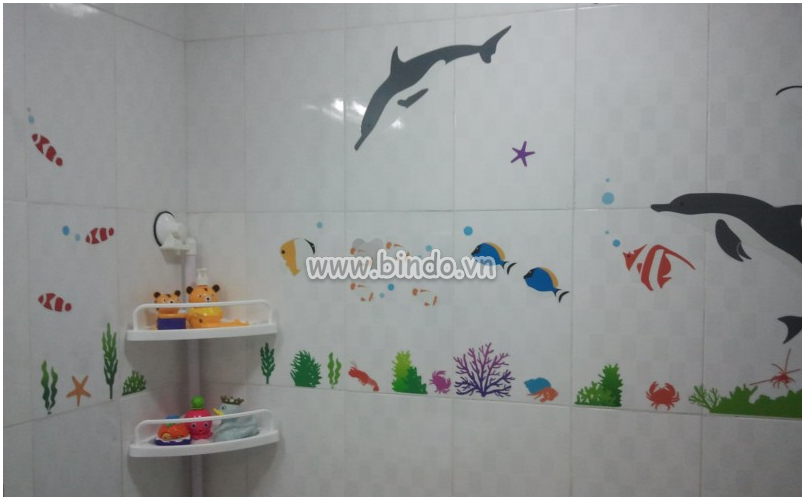 Decal dán tường   Lòng đại dương