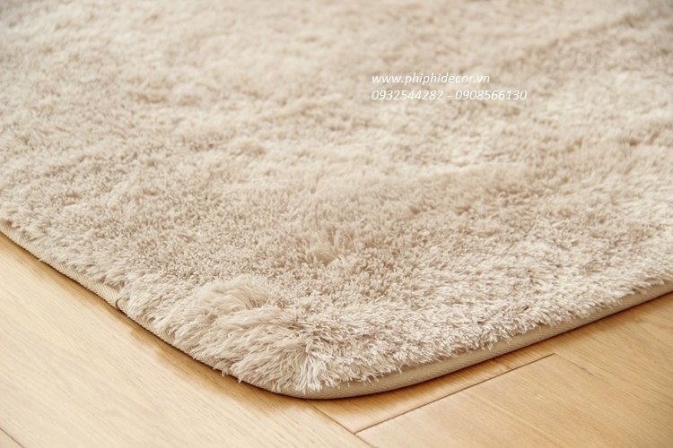 Thảm lông dài nude 3 size (Ảnh 2)