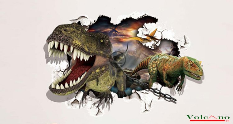 Tranh 3D khủng long (Ảnh 5)