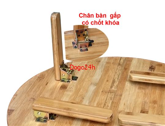 Bàn Tre Gấp Tròn Chân Thằng (Mã: BGT04) (Ảnh 5)