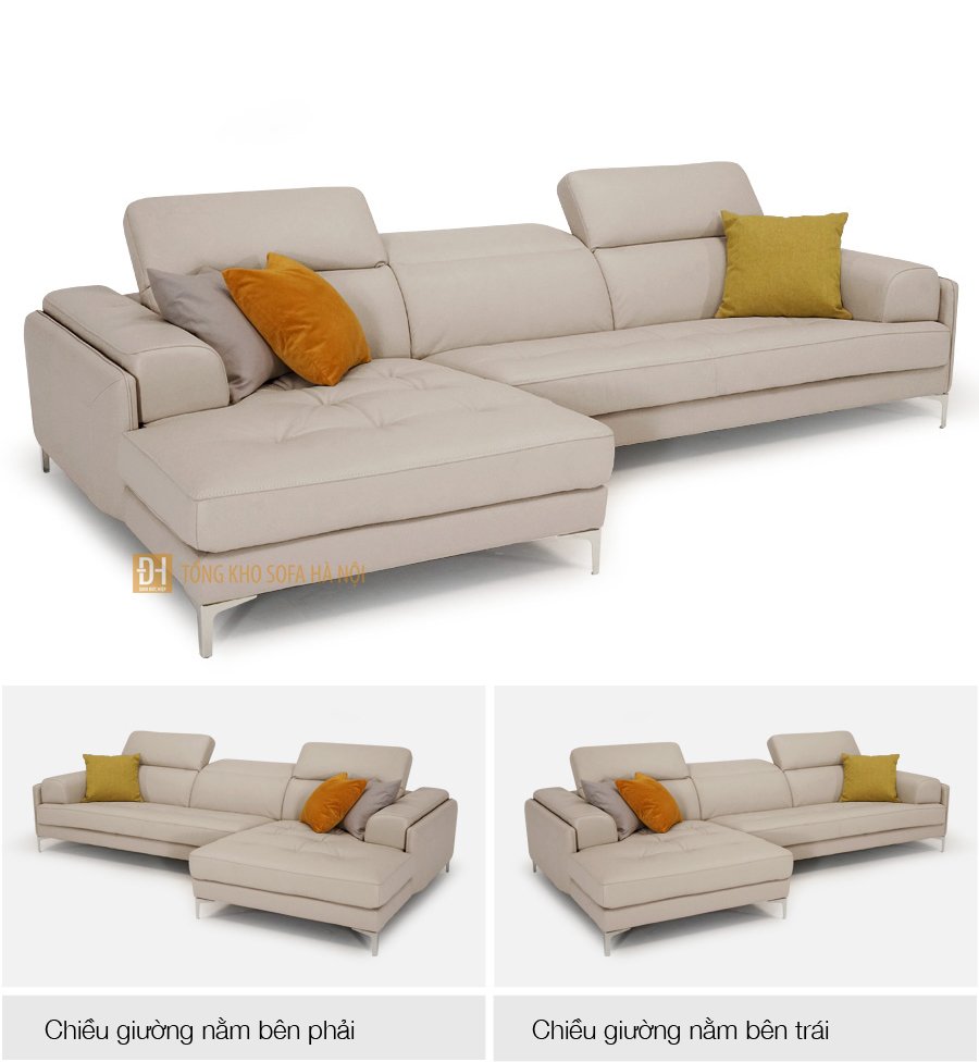 Sofa da goc Han Quoc DH141 - 1