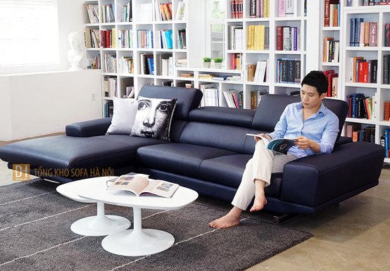 Sofa da goc Han Quoc DH142 - 3
