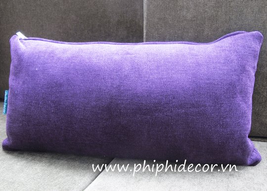 Gối sofa tím than PLTT20GB (Ảnh 1)