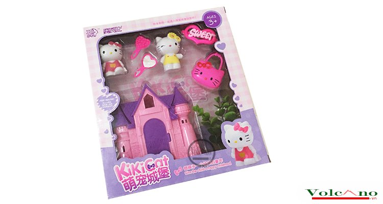 Bộ đồ chơi tòa lâu đài Kitty Cat (Ảnh 4)