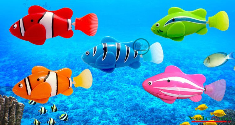 Cá Robot Chạy Pin Robotic Fish (Ảnh 9)