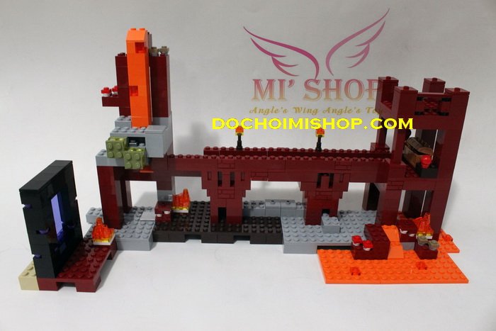 Lắp ráp 10393 Minecraft Pháo Đài Fortress (Bela) (Ảnh 2)