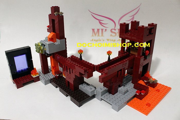 Lắp ráp 10393 Minecraft Pháo Đài Fortress (Bela) (Ảnh 5)