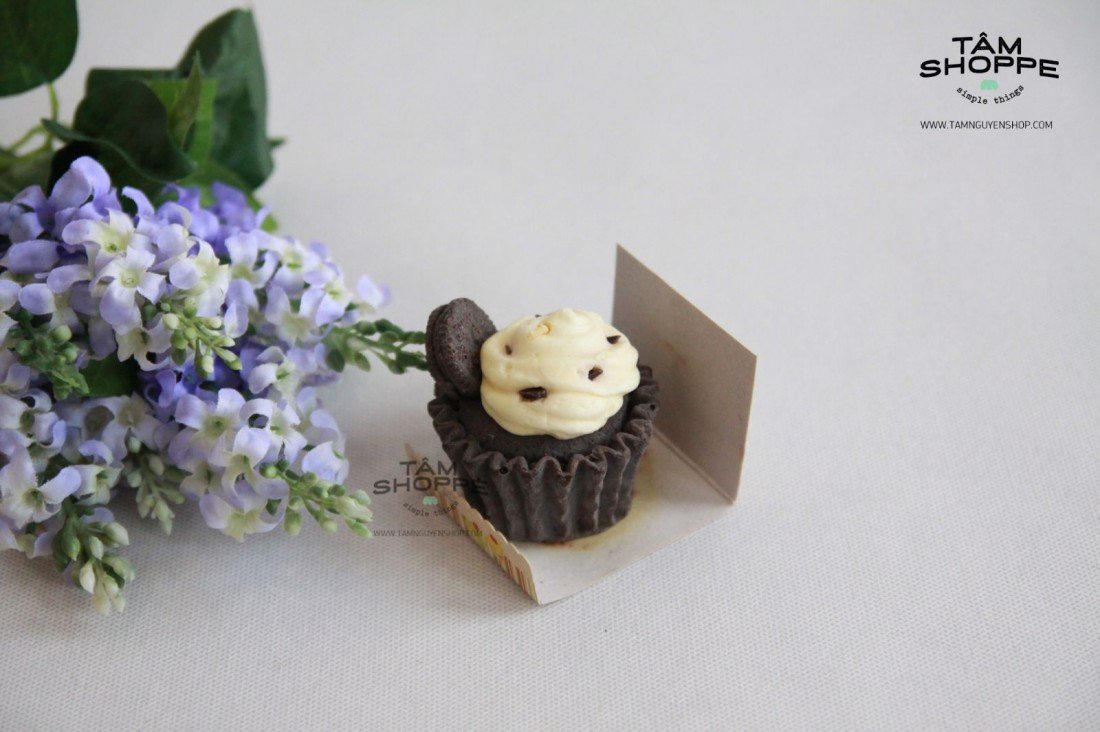 Nến trang trí hình bánh cupcake, donuts (Ảnh 9)