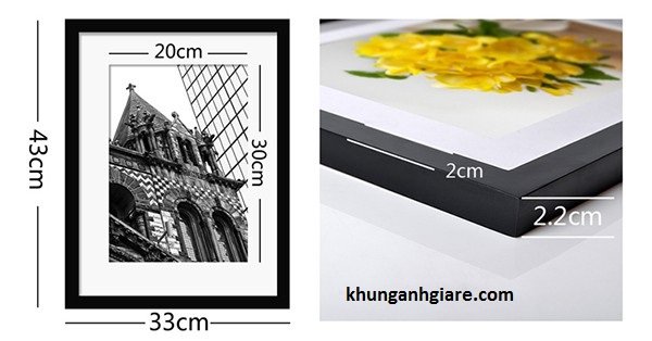 khung tranh treo tường 3 bộ
