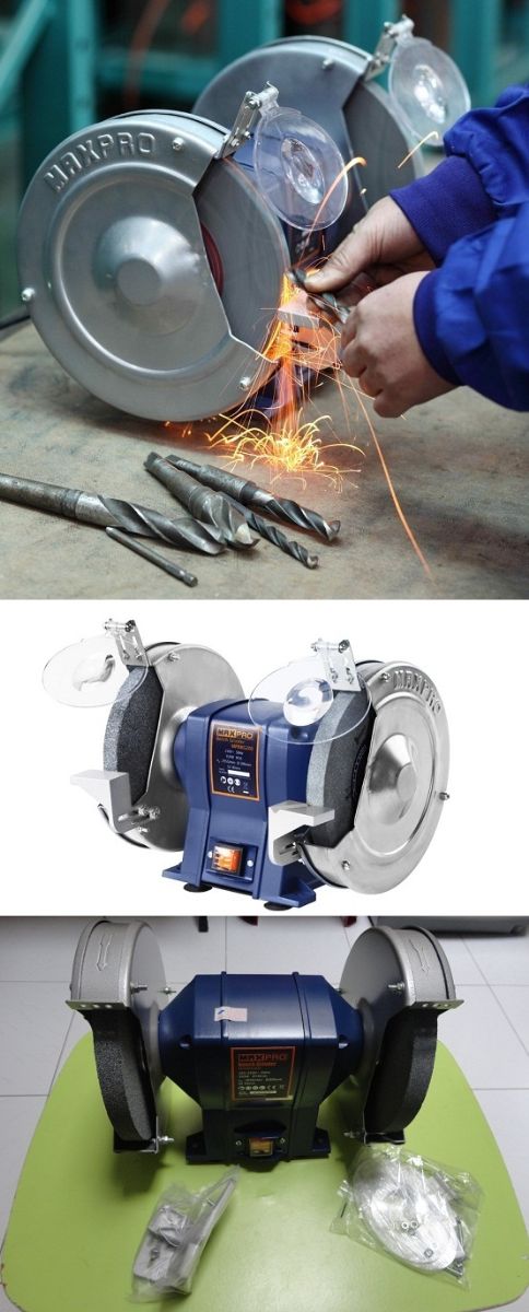Máy mài 2 đá MaxPro MPBBG200 (Ảnh 2)