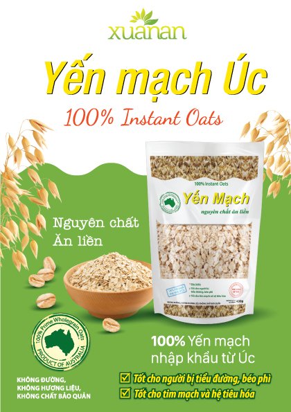 Yến Mạch nguyên chất ăn liền 200g (Ảnh 1)