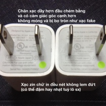 Củ sạc iPhone zin